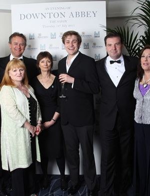 An evening with Downton Abbey – raising money for Merlin