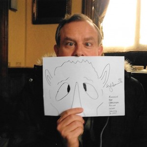 Downton Abbey stars draw ‘Save the Rhino’ sketches to help save endangered animal