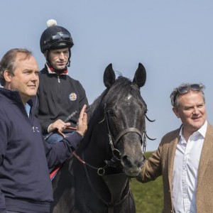Hugh Bonneville Excited At Season Ahead After Visit To Richard Hannon
