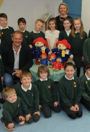 Hugh tells pupils of the bear essentials of film