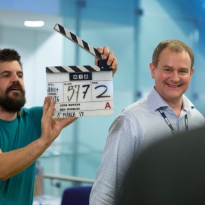 W1A: Hugh Bonneville on BBC sitcom, Downton Abbey movie and selfies