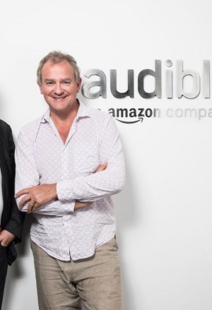 Peter James and Hugh Bonneville in conversation