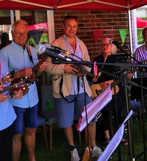 Hugh Bonneville Celebrates the Role of Arts in Care at Blenheim Court