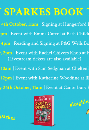 Rory Sparkes – Book Tour 2025